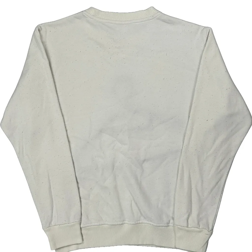 Lacoste Sweatshirt - Medium White Cotton - Image 6