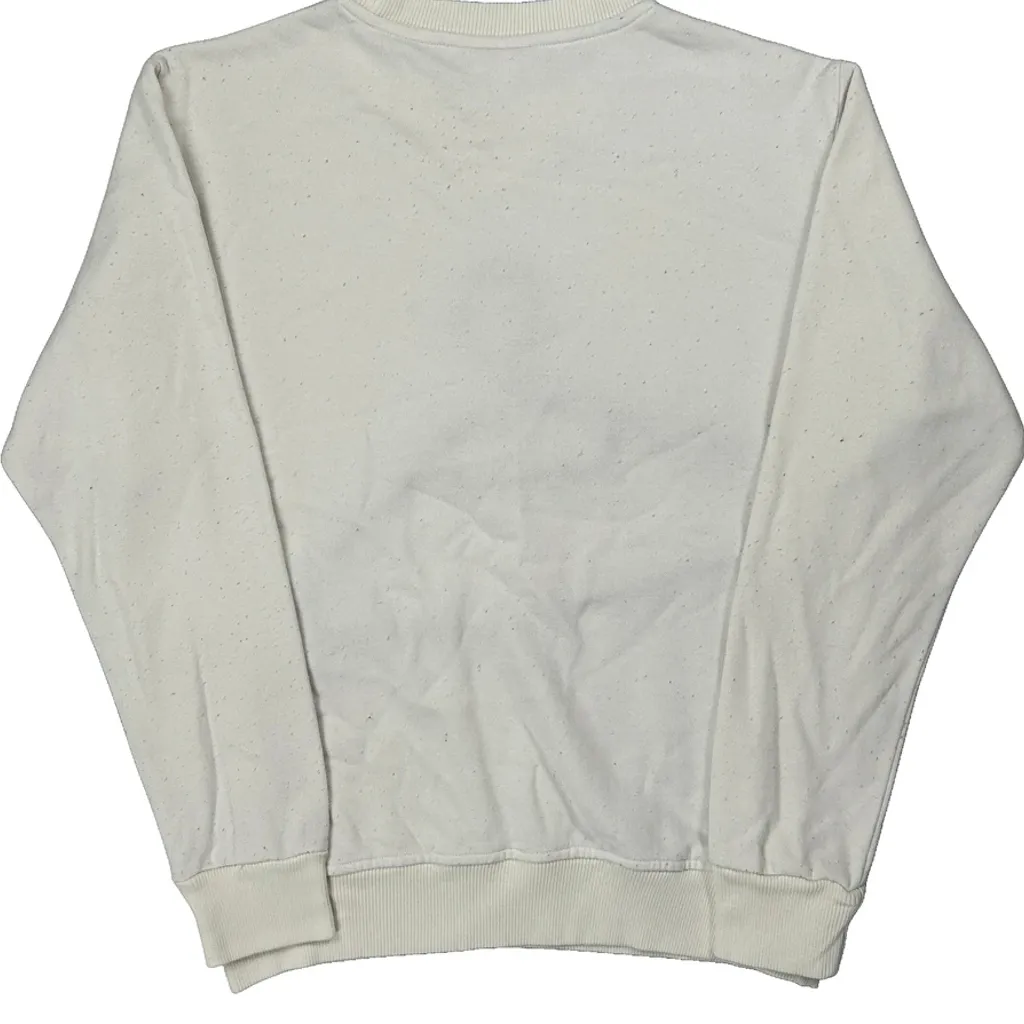 Lacoste Sweatshirt - Medium White Cotton - Image 7