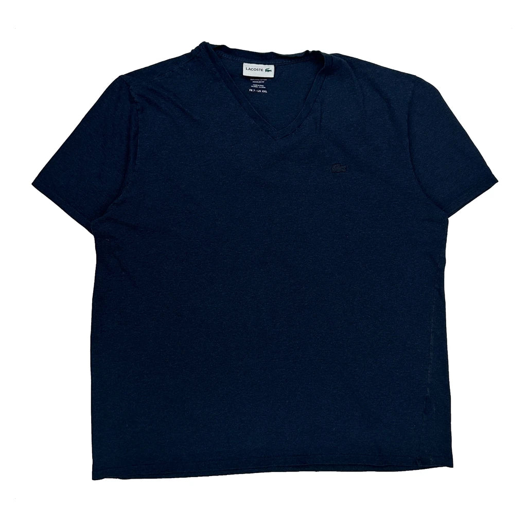 Lacoste T-Shirt - 2XL Blue Cotton