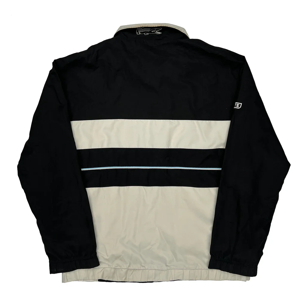 Lacoste Windbreaker - Large Black Polyester - Image 2
