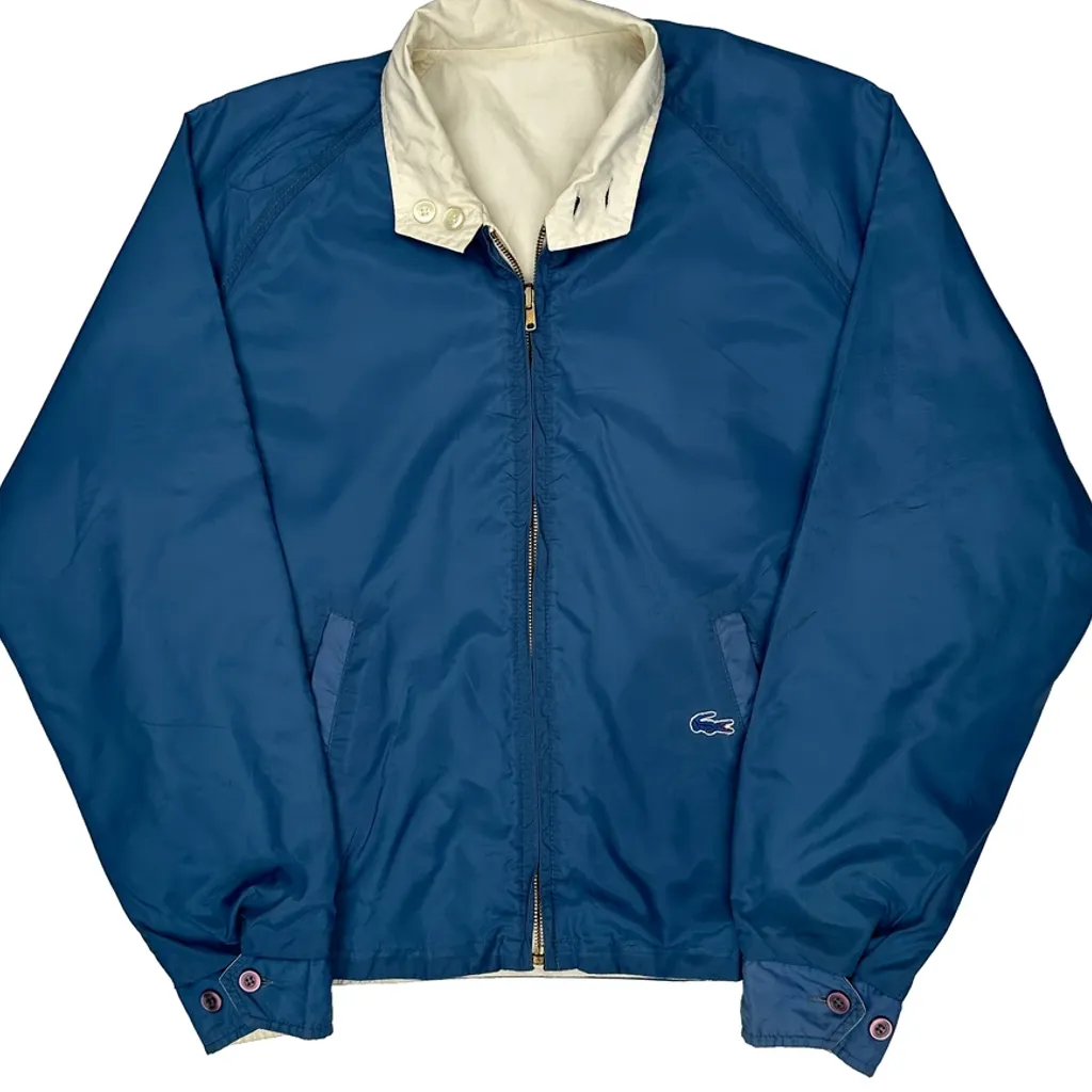 Lacoste Reversible Windbreaker - Medium Blue Polyester - Image 4