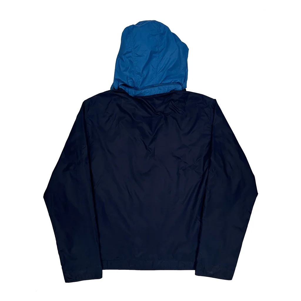 Lacoste Windbreaker - 2XL Navy Polyester - Image 2