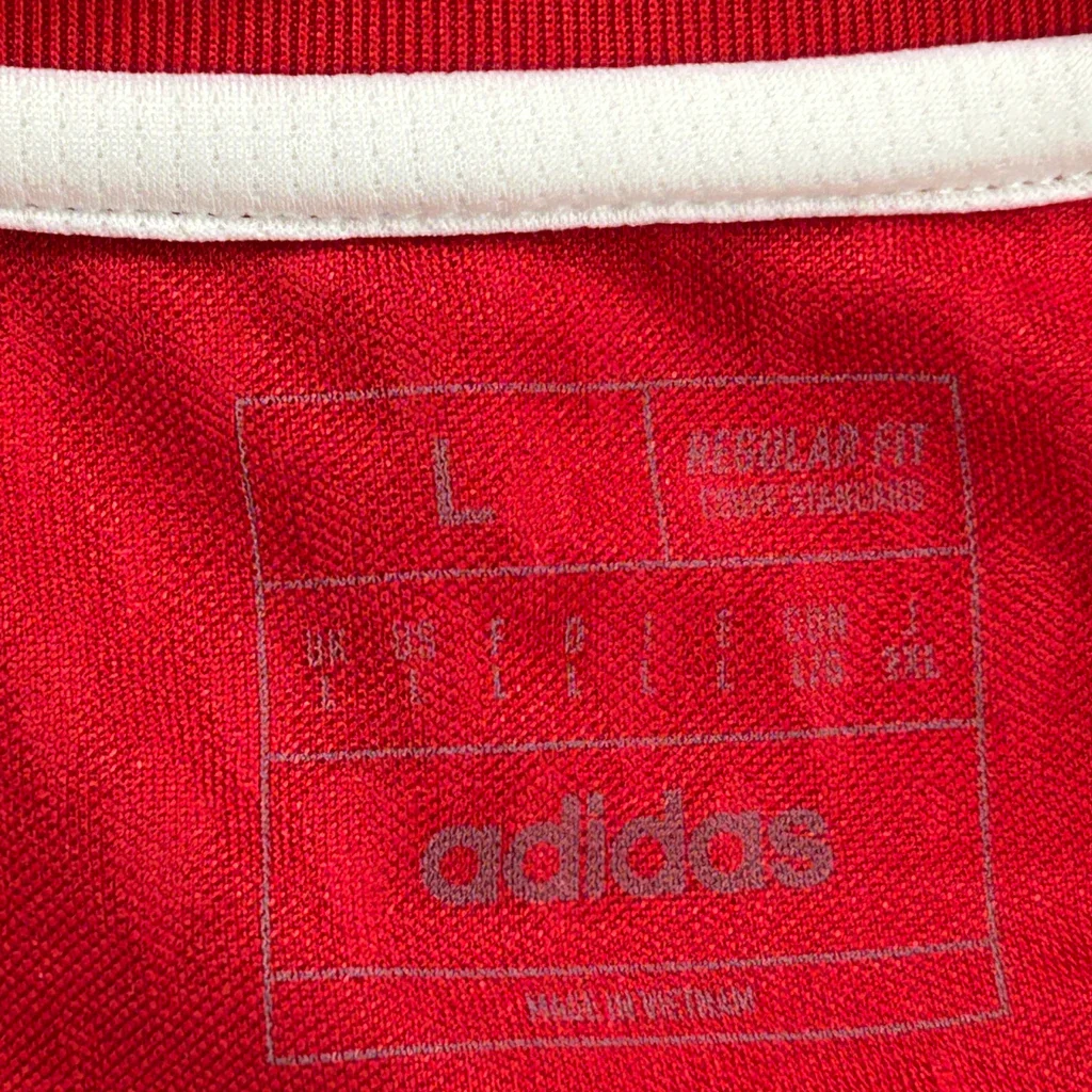 Lakota Fc Adidas Football Shirt - Large Red Polyester - Image 3