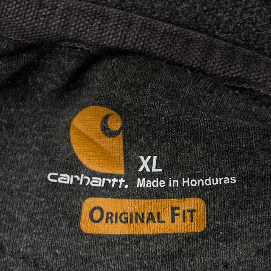 Lancaster Catholic Carhartt College Hoodie - XL Gray Cotton Blend - Image 3