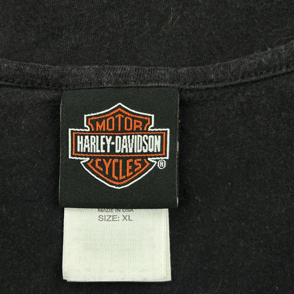 Lancaster Harley Davidson T-Shirt - XL Black Cotton - Image 3
