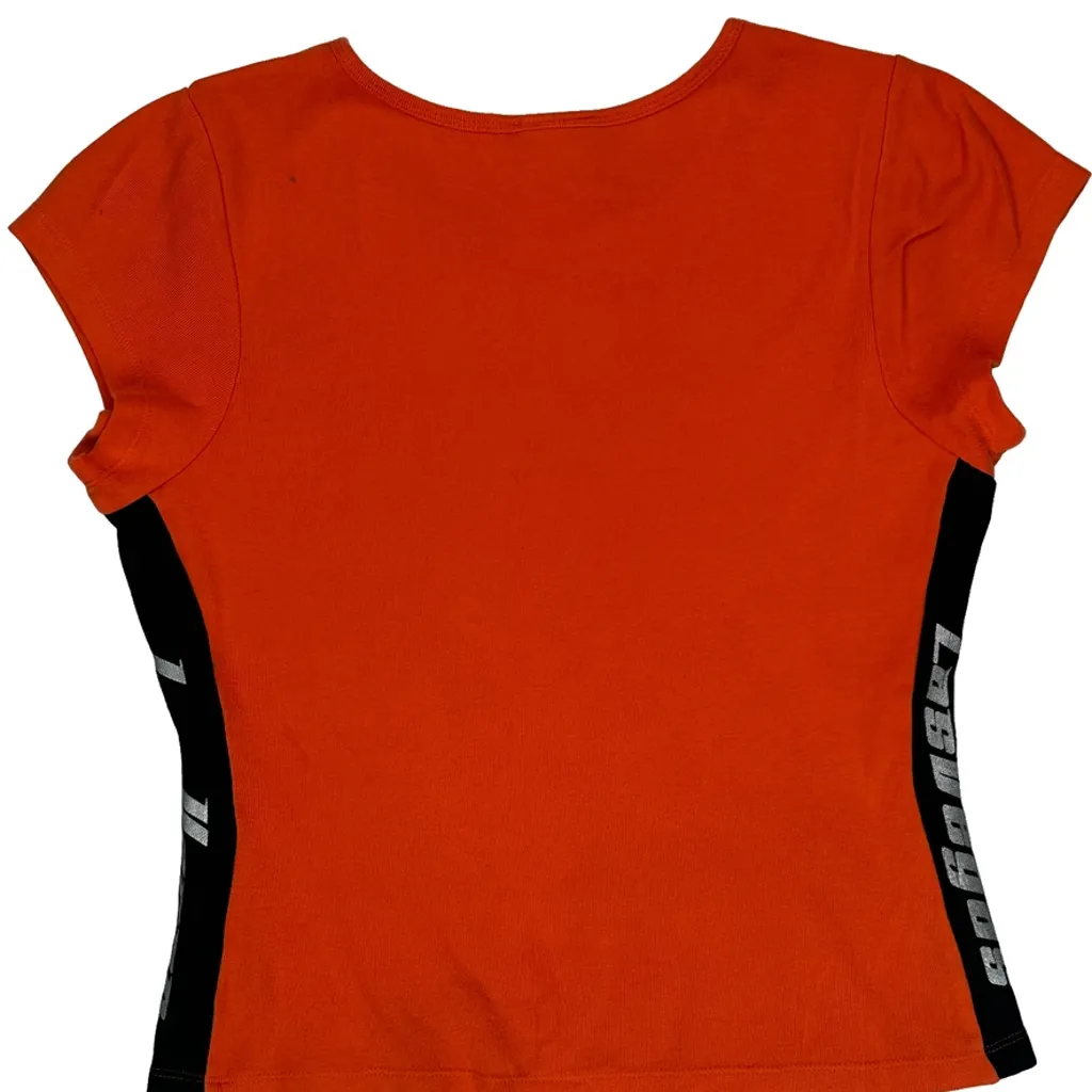 Las Vegas Harley Davidson Graphic T-Shirt - XL Orange Cotton - Image 7