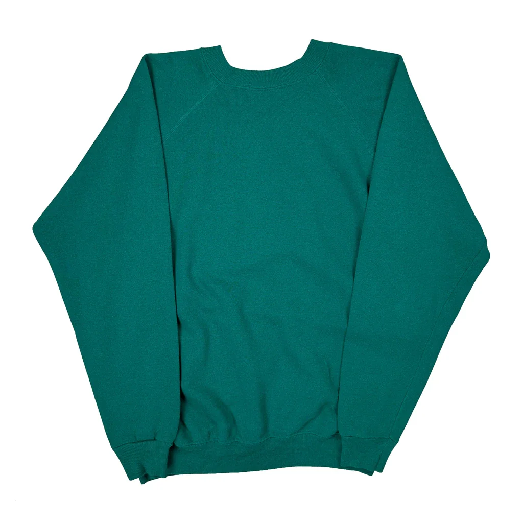Cats Laurel Burch Graphic Sweatshirt - Large Green Cotton - Image 2