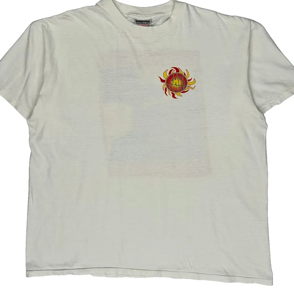 Leadership Camp Oneita Graphic T-Shirt - XL White Cotton - Image 4