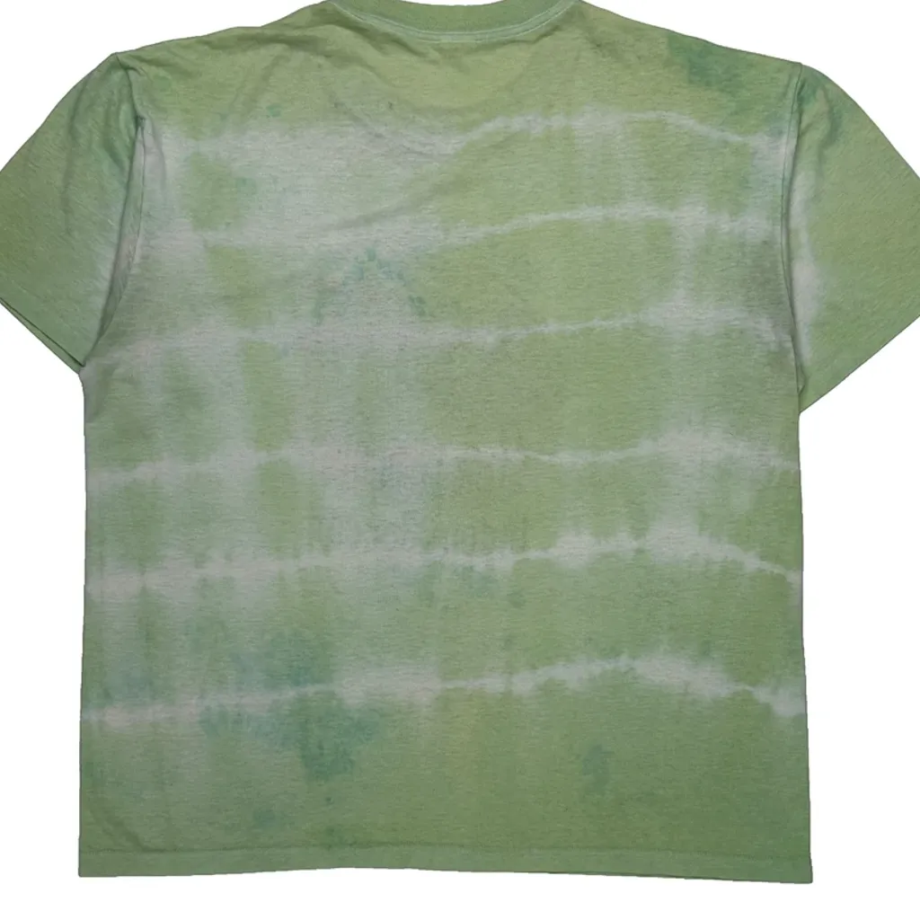 League Champs Indoor Soccer Augusta Single Stitch T-Shirt - XL Green Cotton - Image 7