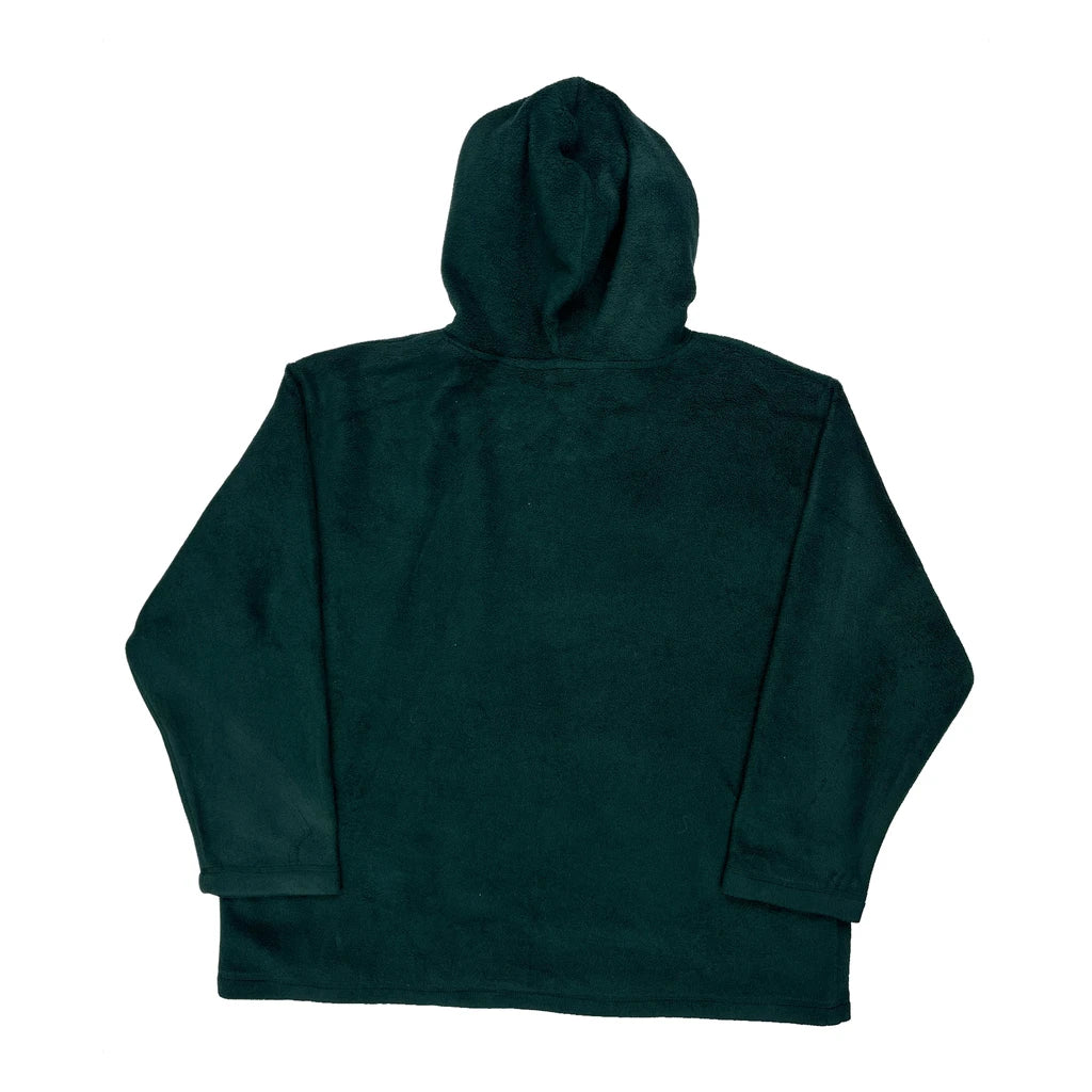 Leave Me Alone Looney Tunes Taz Cartoon Hoodie - XL Green Polyester - Image 2