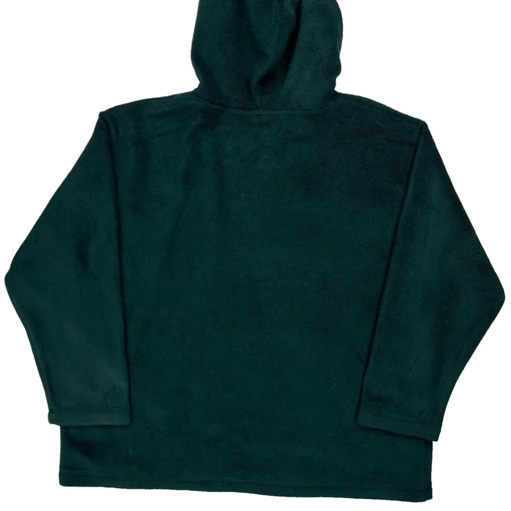Leave Me Alone Looney Tunes Taz Cartoon Hoodie - XL Green Polyester - Image 7