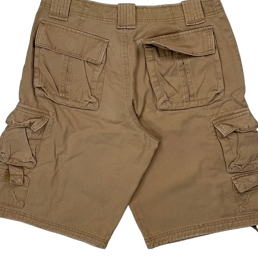 Lee Cargo Shorts - 30W 11L Beige Cotton - Image 8
