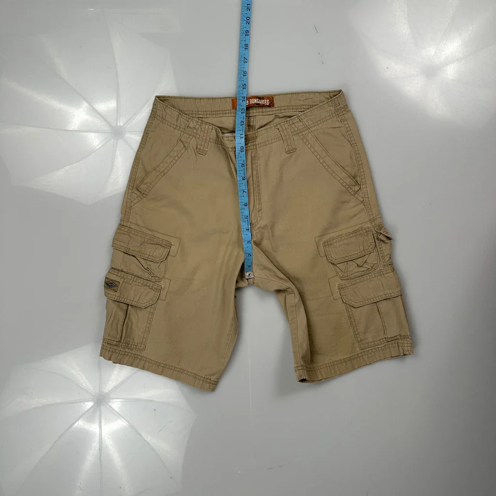 Lee Cargo Shorts - 30W 10L Beige Cotton - Image 4