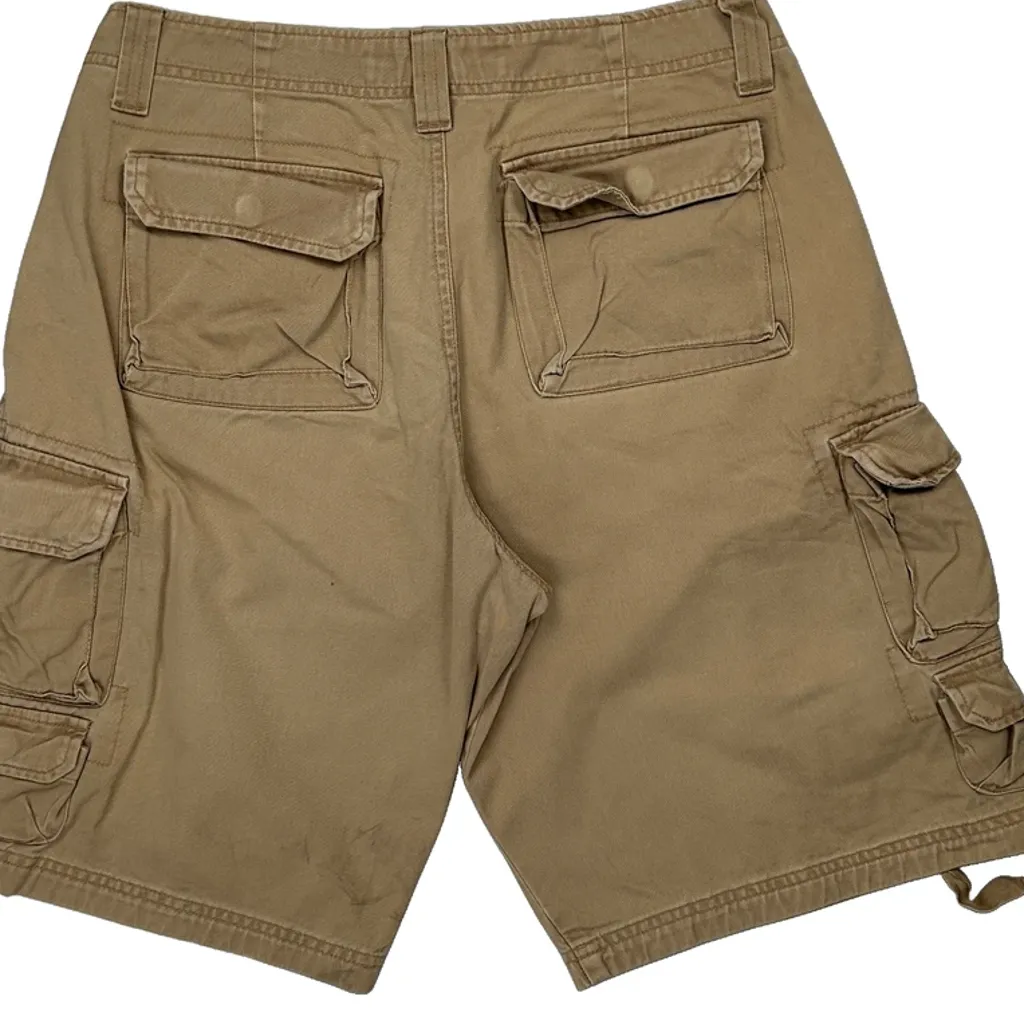 Lee Cargo Shorts - 31W 10L Beige Cotton - Image 8