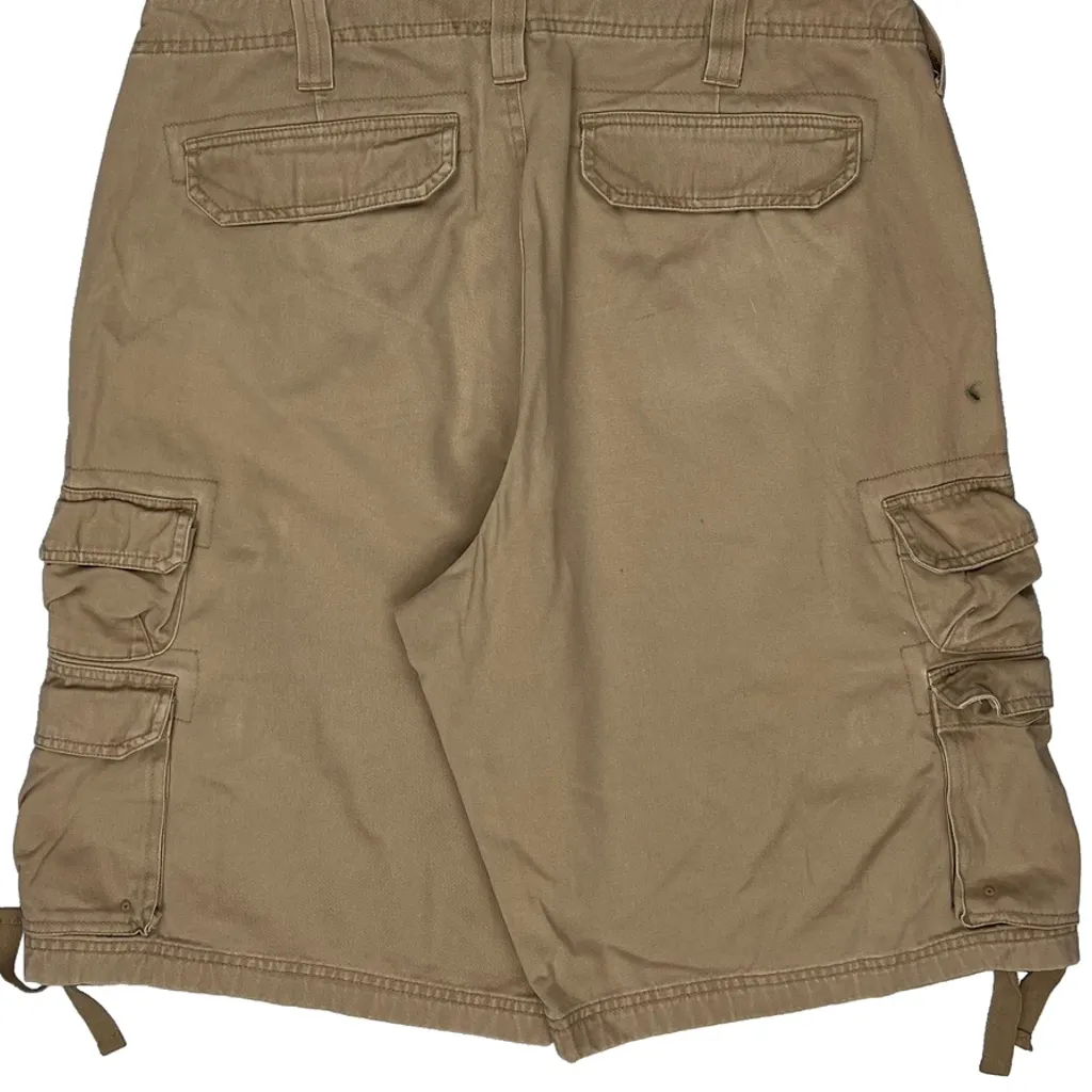 Lee Cargo Shorts - 36W 12L Beige Cotton - Image 7