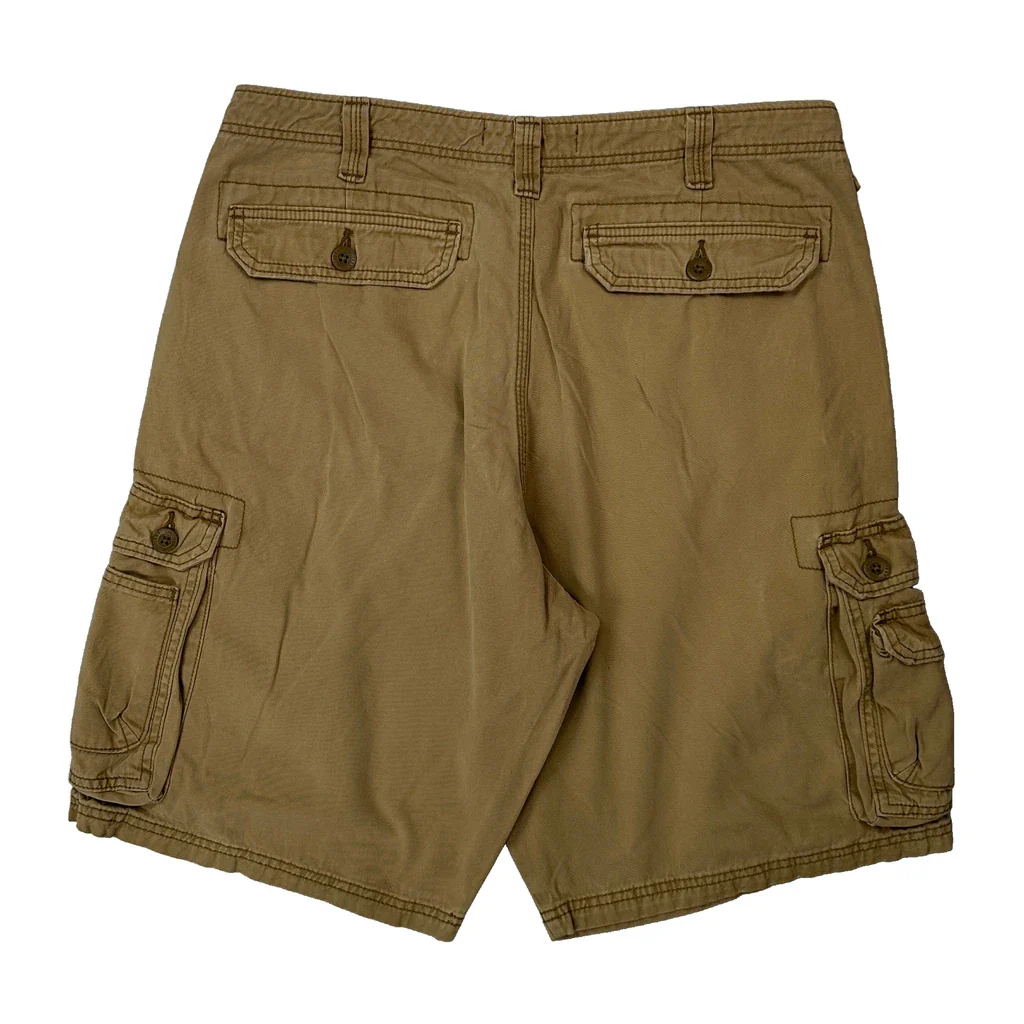 Lee Cargo Shorts - 36W 10L Beige Cotton