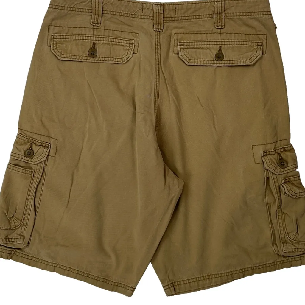 Lee Cargo Shorts - 36W 10L Beige Cotton - Image 7