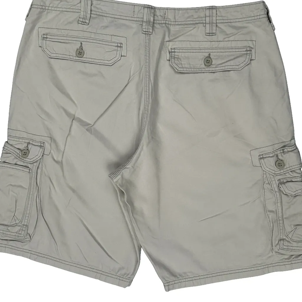 Lee Cargo Shorts - 38W 11L Beige Cotton - Image 7