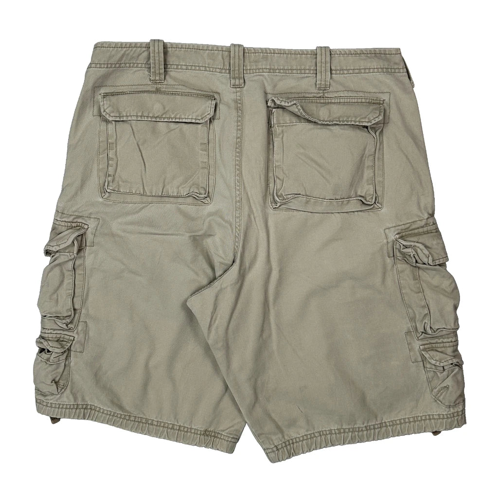 Lee Cargo Shorts - 40W 11L Beige Cotton