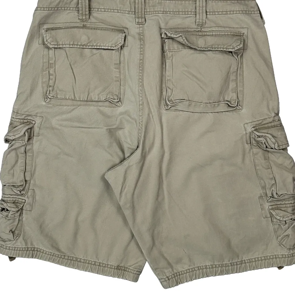 Lee Cargo Shorts - 40W 11L Beige Cotton - Image 8