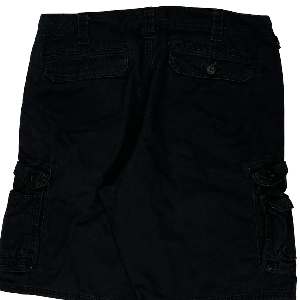 Lee Cargo Shorts - 36W 12L Black Cotton - Image 7