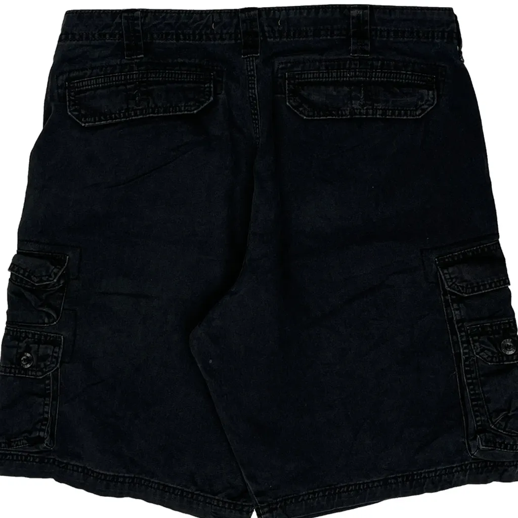 Lee Cargo Shorts - 39W 10L Black Cotton - Image 7