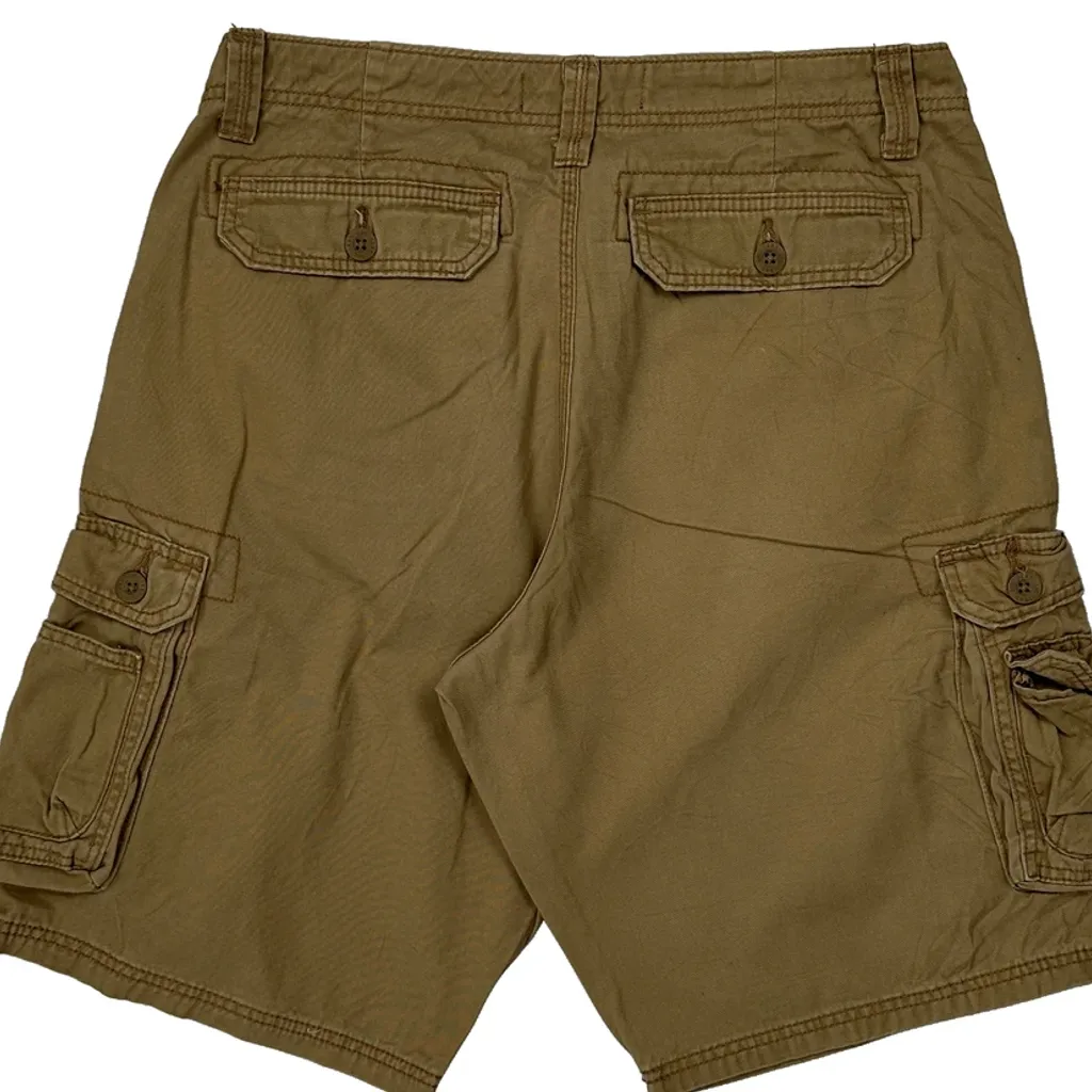 Lee Cargo Shorts - 31W 11L Brown Cotton - Image 7