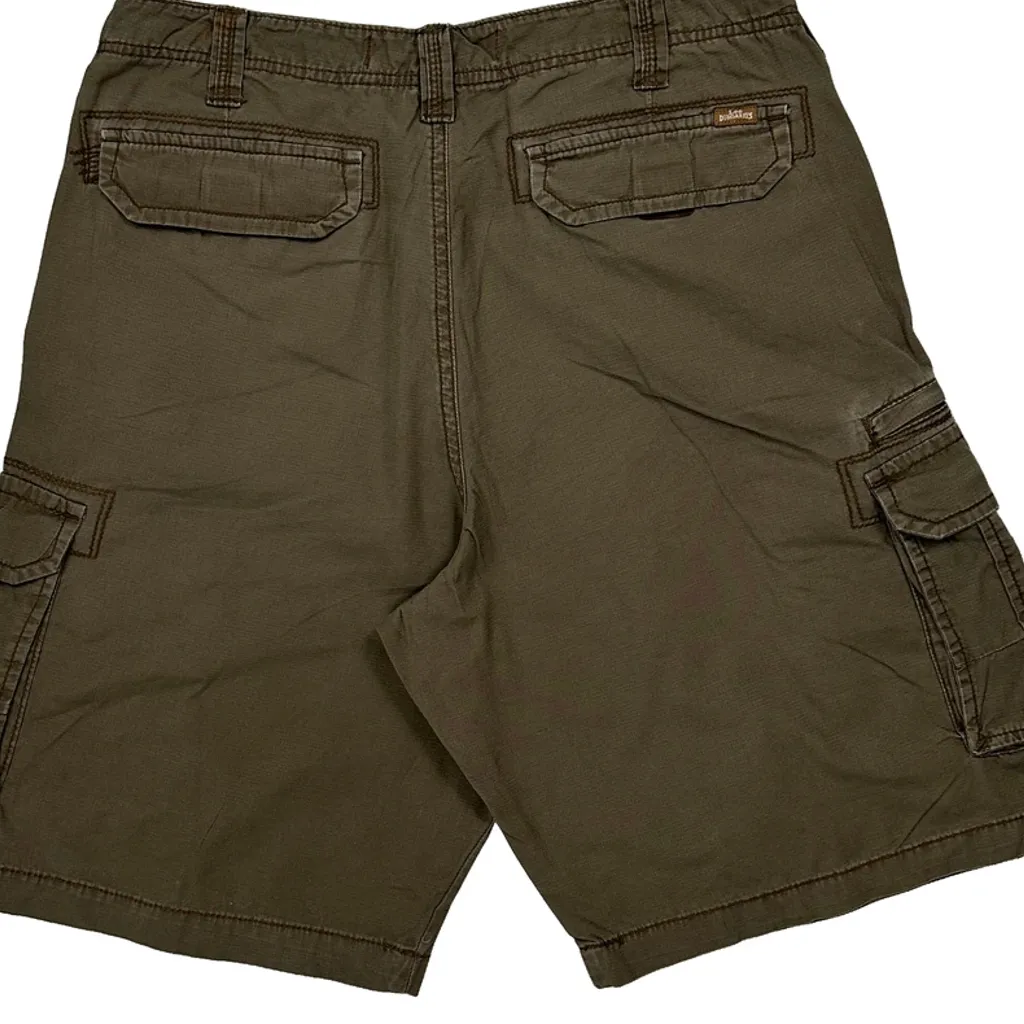 Lee Cargo Shorts - 32W 11L Brown Cotton - Image 8