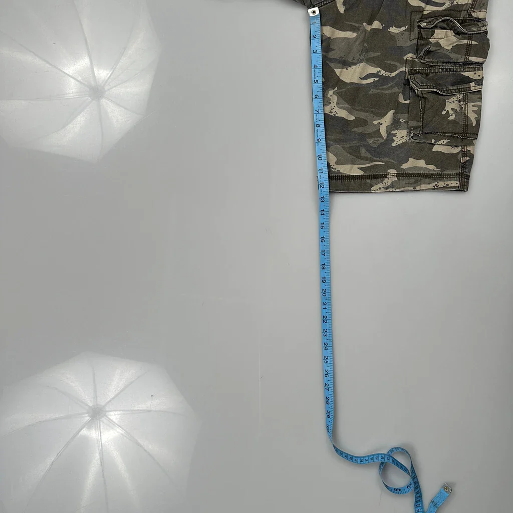 Lee Cargo Shorts - 28W 12L Camo Cotton - Image 5