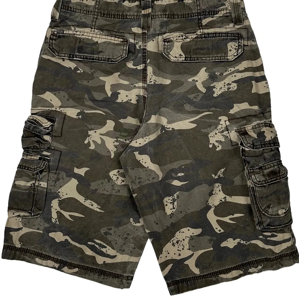 Lee Cargo Shorts - 28W 12L Camo Cotton - Image 8