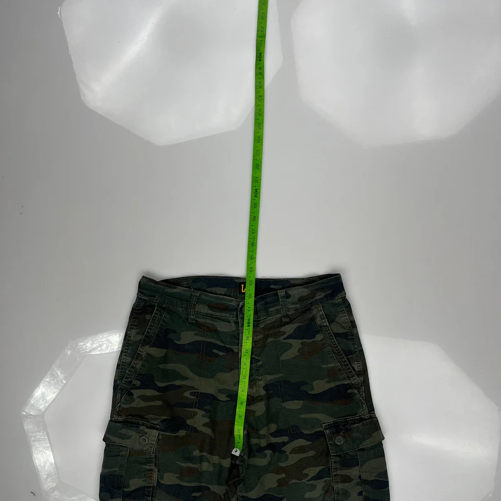 Lee Cargo Shorts - 31W 10L Camo Cotton - Image 4