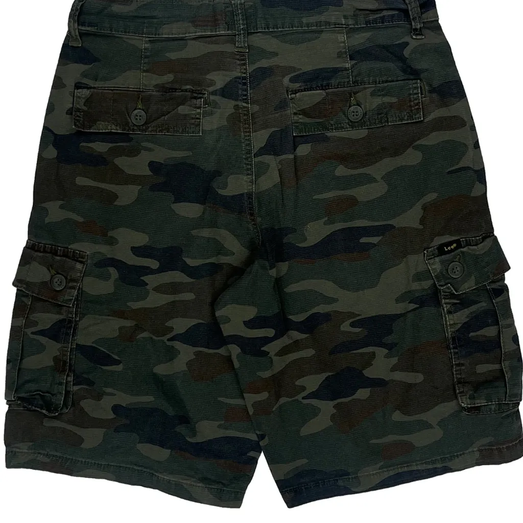 Lee Cargo Shorts - 31W 10L Camo Cotton - Image 7