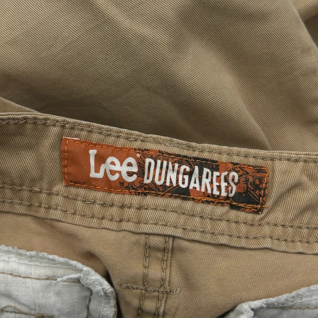 Lee Cargo Shorts - 32W 10L Khaki Cotton - Image 6