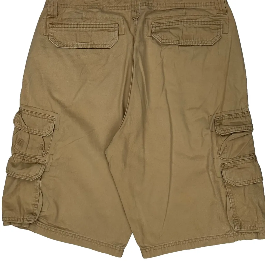 Lee Cargo Shorts - 32W 10L Khaki Cotton - Image 8