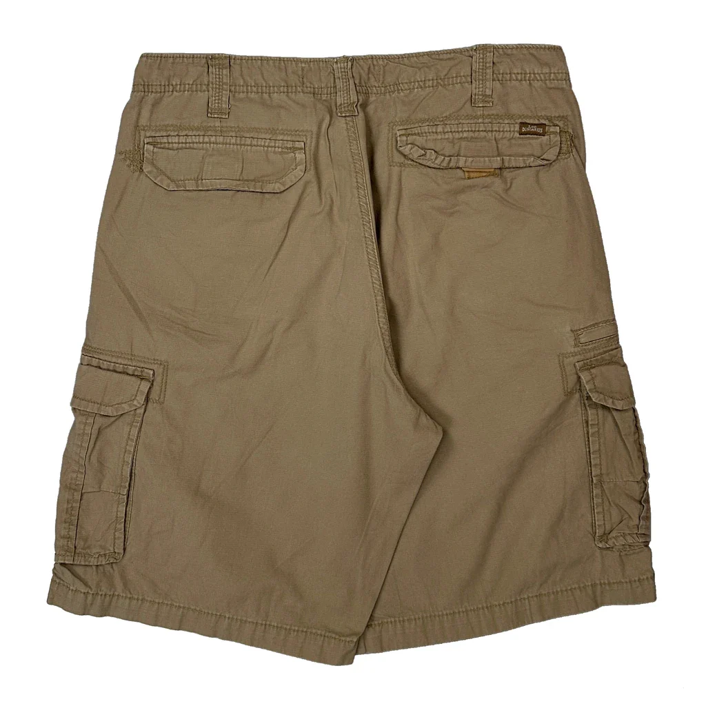 Lee Cargo Shorts - 34W 11L Khaki Cotton