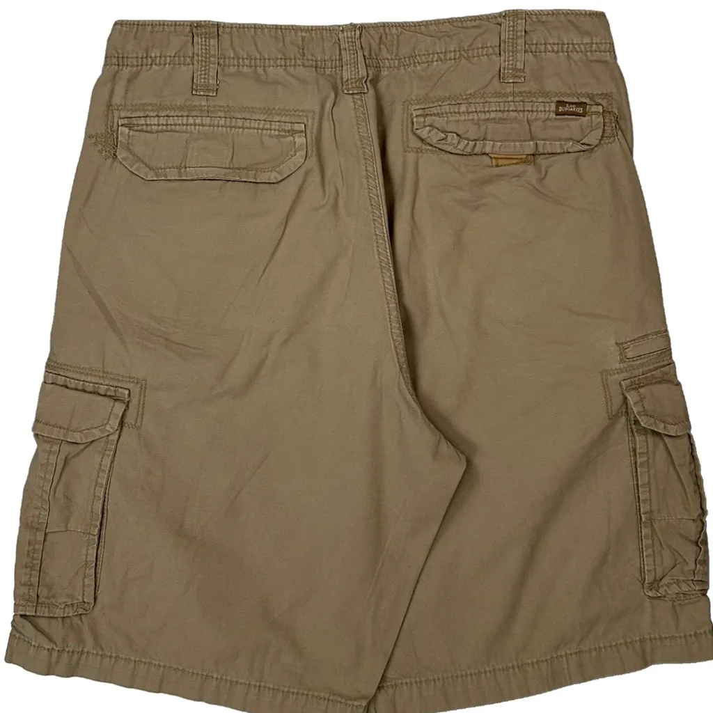 Lee Cargo Shorts - 34W 11L Khaki Cotton - Image 7