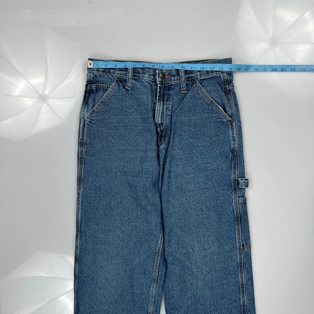 Lee Carpenter Jeans - 30W 31L Blue Cotton - Image 3