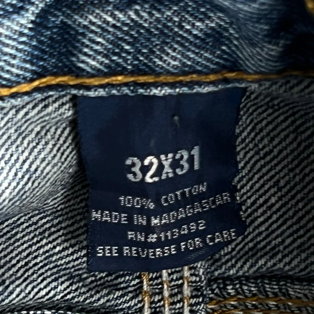 Lee Carpenter Jeans - 30W 31L Blue Cotton - Image 6