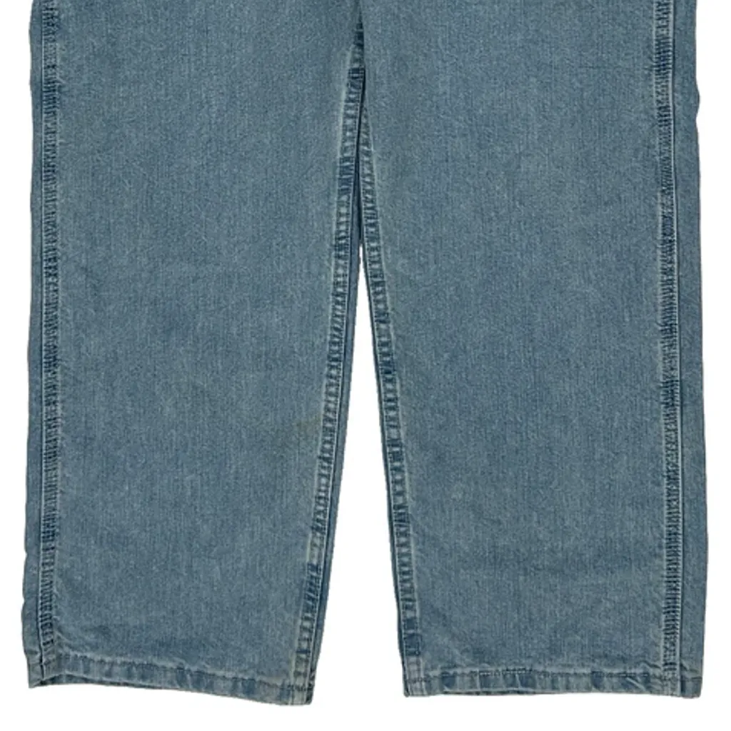 Lee Carpenter Jeans - 36W 30L Blue Cotton Blend - Image 11