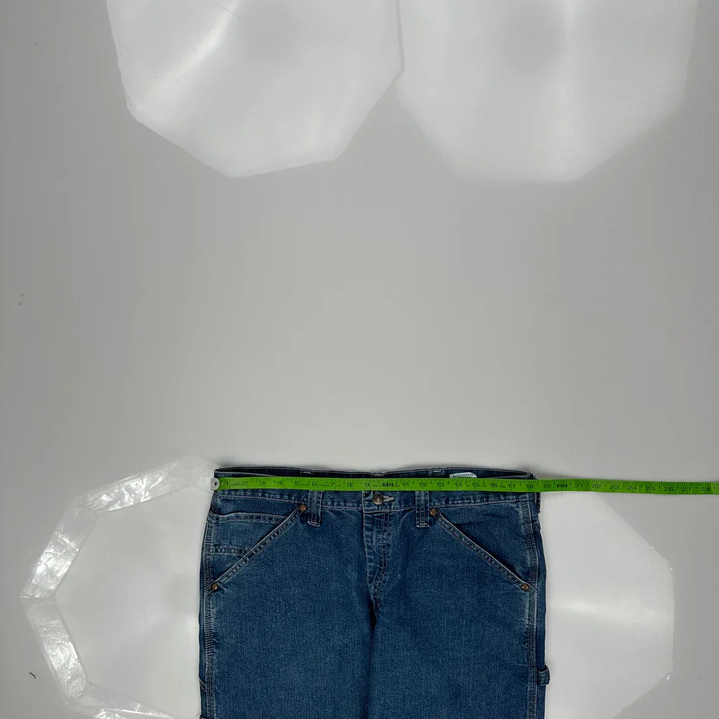 Lee Carpenter Jeans - 36W 32L Blue Cotton - Image 3