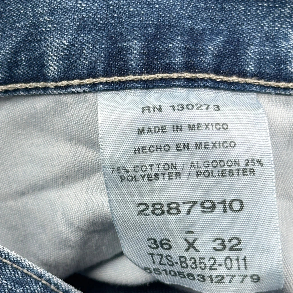 Lee Carpenter Jeans - 36W 32L Blue Cotton - Image 6