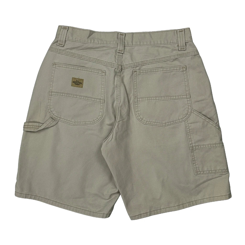 Lee Carpenter Shorts - 30W 9L Beige Cotton