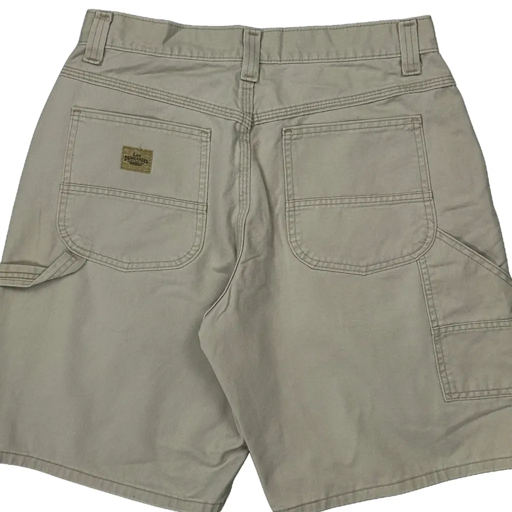 Lee Carpenter Shorts - 30W 9L Beige Cotton - Image 7