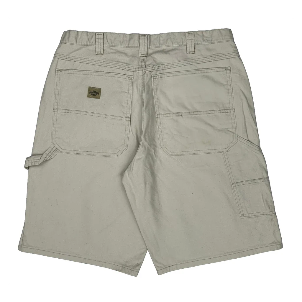 Lee Carpenter Shorts - 35W 10L Beige Cotton