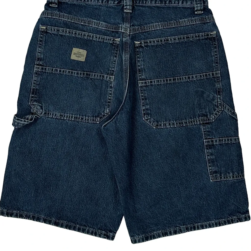 Lee Carpenter Shorts - 32W 11L Blue Denim - Image 6
