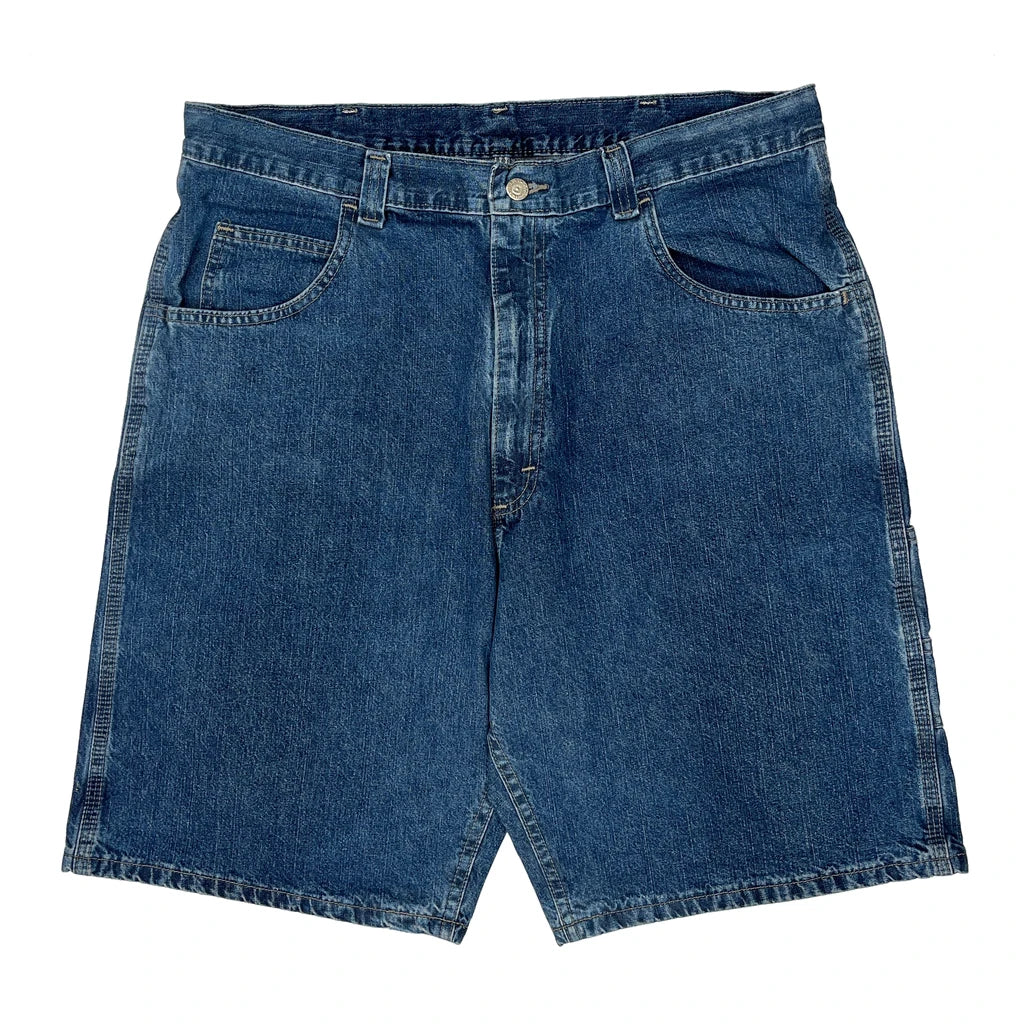 Lee Carpenter Shorts - 36W 10L Blue Denim - Image 2