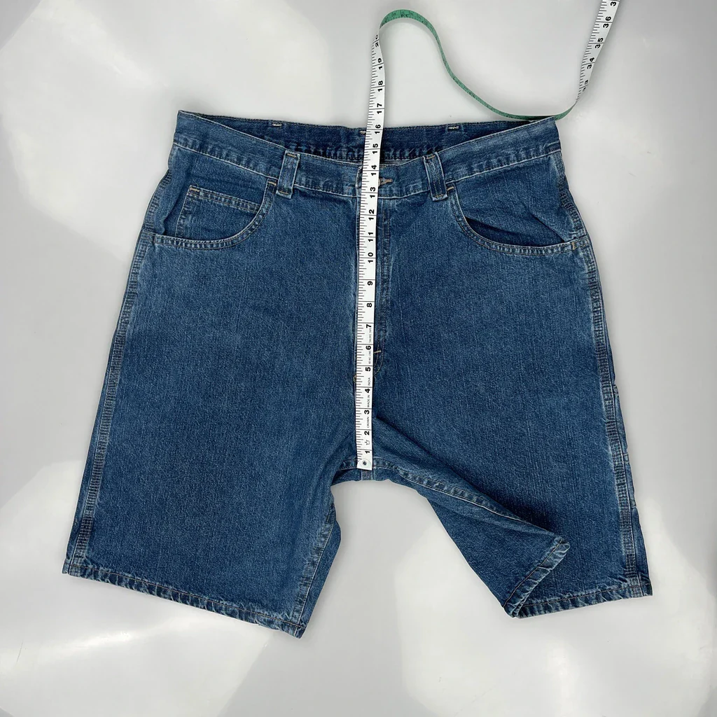 Lee Carpenter Shorts - 36W 10L Blue Denim - Image 4