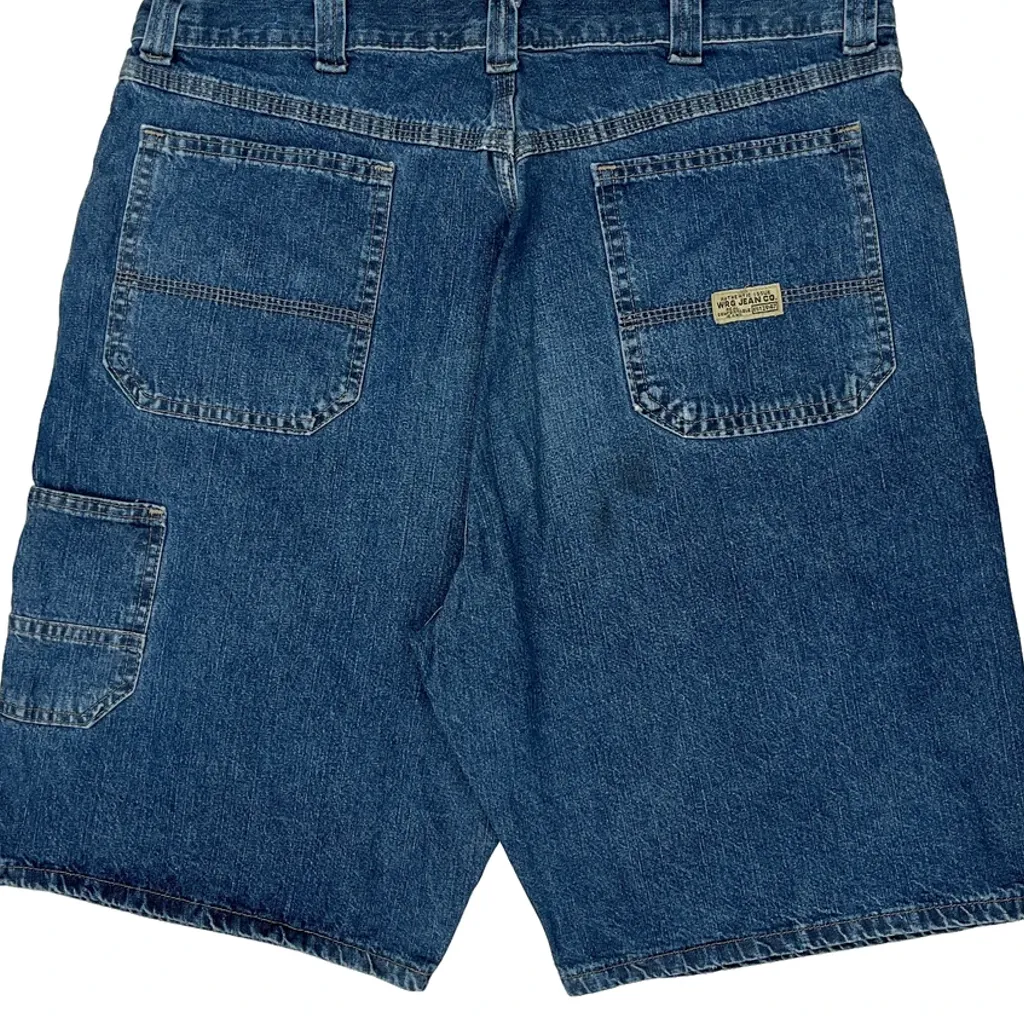 Lee Carpenter Shorts - 36W 10L Blue Denim - Image 7
