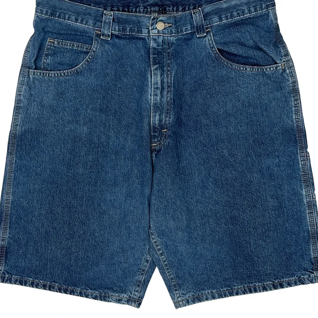 Lee Carpenter Shorts - 36W 10L Blue Denim - Image 8