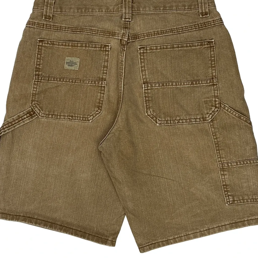 Lee Carpenter Shorts - 30W 11L Brown Cotton - Image 8